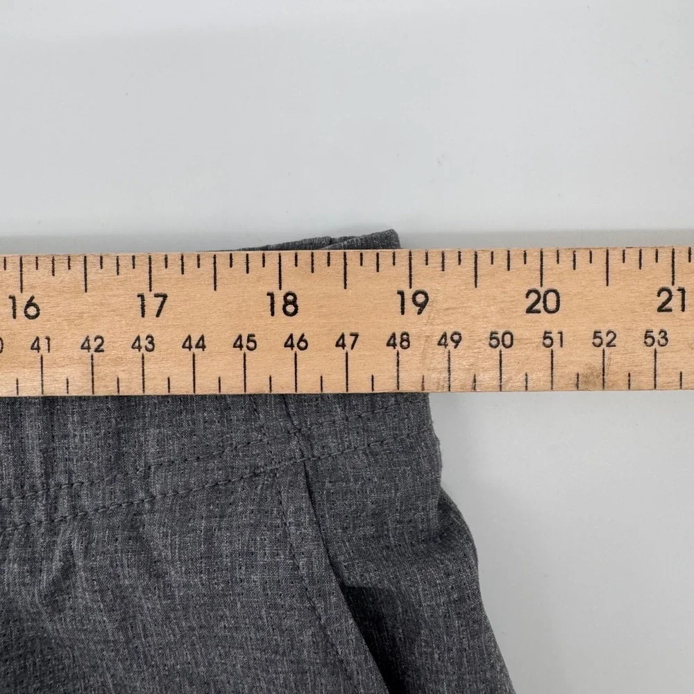 Under Armour Golf Pants Mens 40/32 Grey Heathered Stretch Waist Straight Leg